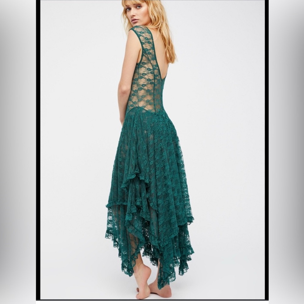 Free People French courtship slip dress